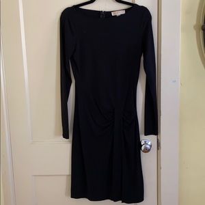 Black Michael Kors long sleeve dress